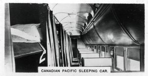 Wagon-lit Canadian Pacific, Canada, vers 1920 - Unbekannt