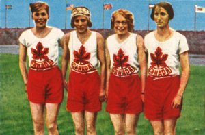 Équipe canadienne, relais 4 x 100 mètres femmes