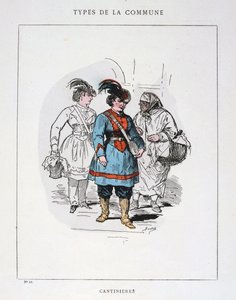 Cantinières, Commune de Paris