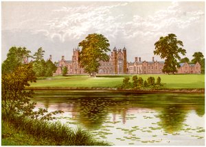 Capesthorne, Cheshire, maison de la famille Davenport, vers 1880 - Unbekannt