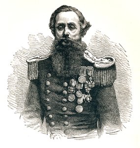 Capitaine Cowper Phipps Coles, 1819-1870, capitaine de marine et inventeur anglais, 1893