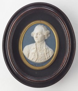 Médaillon portrait de Wedgwood du capitaine James Cook, vers 1776