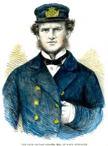 Capitaine Josling, du HMS Euryalus, 1863