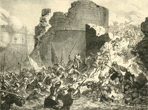 Capture de Calais par les Français sous le duc de Guise, 1558, 1890