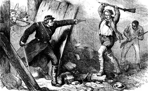 Capture de John Brown dans la maison des machines