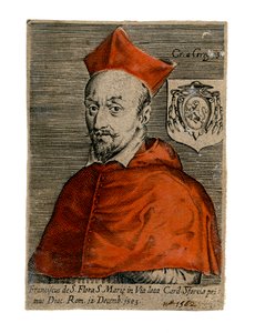 Cardinal Francesco Sforza, prêtre italien, XVIe siècle