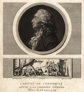 Caritat de Condorcet (1743-1794), philosophe et mathématicien français - Unbekannt