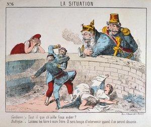 Caricature, Commune de Paris, 1871 - Unbekannt