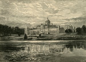 Château Howard : Façade sud