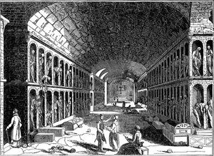 Catacombe du couvent franciscain des Capucins, Palerme, Sicile, 1833 - Unbekannt