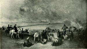 Cawnpore - Le passage du Gange avec les réfugiés de Lucknow... novembre 1857, 1901