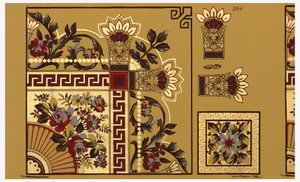 Bordure de plafond (USA), 1875-1906 - Unbekannt