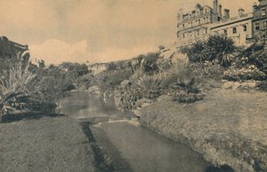 Jardins de plaisir centraux, en direction de la place, 1929