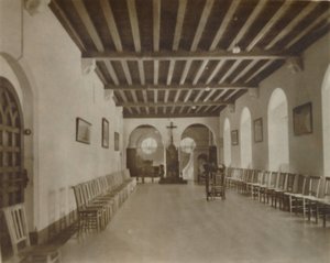 Salle capitulaire, Abbaye de Buckfast, fin 19ème-début 20ème siècle - Unbekannt