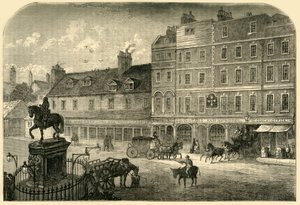 Charing Cross depuis Northumberland House en 1750, 1881 - Unbekannt