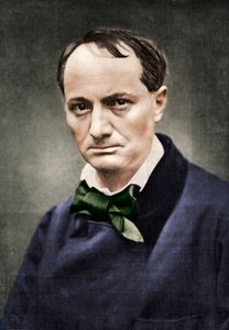 Charles Baudelaire, poète, critique et traducteur français influent, milieu du 19e siècle