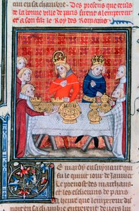 Charles IV recevant des présents - Unbekannt
