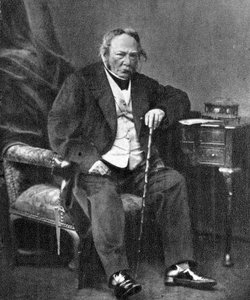 Charles Paul de Kock, romancier français, 1870