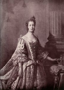 Charlotte Sophie de Mecklembourg-Strelitz, reine consort de George III, 1761-1762, 1919 - Unbekannt