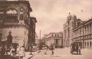 Banque Chartered & Bourse Royale sur Cleve St, Calcutta - Unbekannt