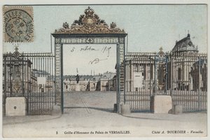 Château de Versailles : grille d