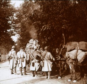 Chavonne, France, vers 1914-1918