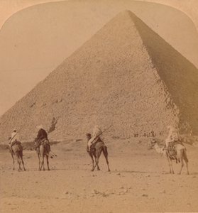 Khéops, la plus grande des pyramides, Égypte - Unbekannt