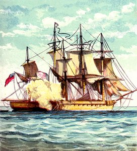 Chesapeake et Shannon, 1812 vers les années 1850