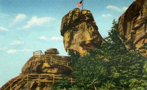 Chimney Rock et Rock Pile, Caroline du Nord