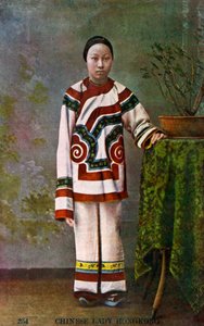 Femme chinoise, Hong Kong, 20e siècle