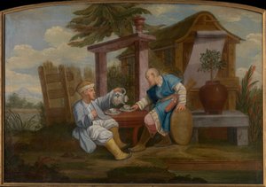 Chinoiserie, milieu du 18e siècle