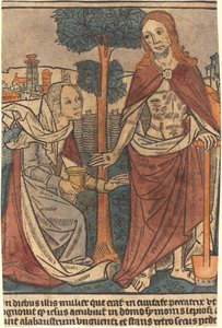 Le Christ apparaissant à Marie-Madeleine, c. 1500 - Unbekannt