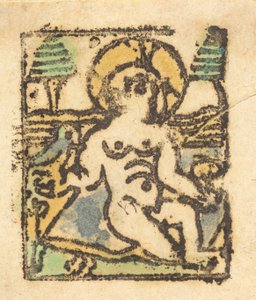 Enfant Jésus avec un oiseau