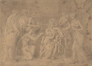 Christ et les enfants, 17ème siècle