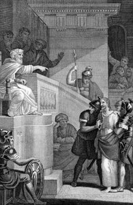 Christ devant Caïphe, 1814