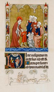 Le Christ retrouvé par sa mère dans le temple disputant avec les docteurs