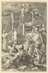 Christ en croix, de La Passion du Christ, vers 1598-1617 - Unbekannt