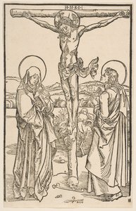 Christ en croix avec la Vierge et Saint Jean