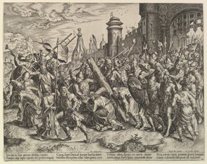 Christ en chemin vers le Calvaire, vers 1560 - Unbekannt