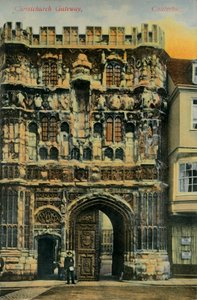 Porte de Christchurch, Canterbury, fin 19ème-début 20ème siècle