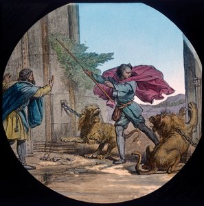 Christian rencontre deux lions