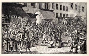 Marché de Noël à Berlin, 1776