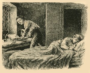 Christoph saisit le manuscrit et la copie - Unbekannt