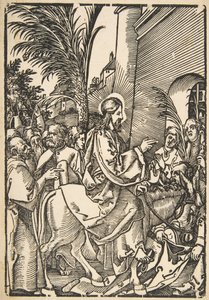 Entrée du Christ à Jérusalem, de La Petite Passion