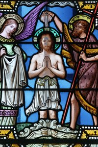 Baptême du Christ, basilique de Paray-le-Monial, Paray-le-Monial, France - Unbekannt