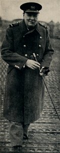 Churchill en aviateur, vers 1945 - Unbekannt