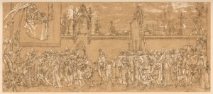 La Madone célébrée de Cimabue est portée en procession - Unbekannt