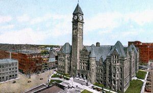 Hôtel de ville, Toronto, Canada, vers 1900s