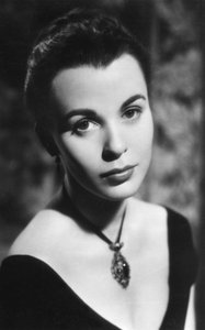 Claire Bloom, actrice anglaise de cinéma, de théâtre et de télévision, vers 1947-1955