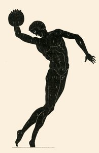 Athlète classique lançant le disque, 1908 - Unbekannt